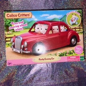 Calico Critters Family Red Cherry Cruiser Car